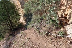 Cable de vida - Vía Ferrata Valderredible - Villaescusa de Ebro - RocJumper